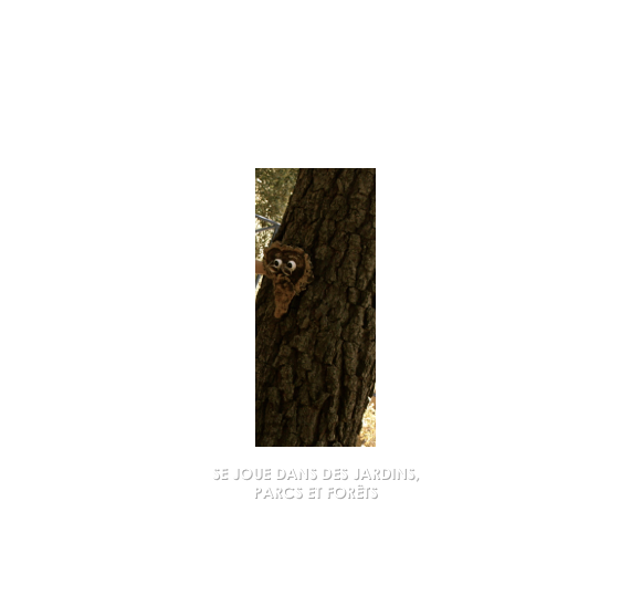 Marionnettes des bois
Ben, l’arbre qui marchait
conte marionnettique en forêt
pour enfants 5-9 ans 

￼

SE JOUE DANS DES JARDINS, 
PARCS ET FORÊTS 
